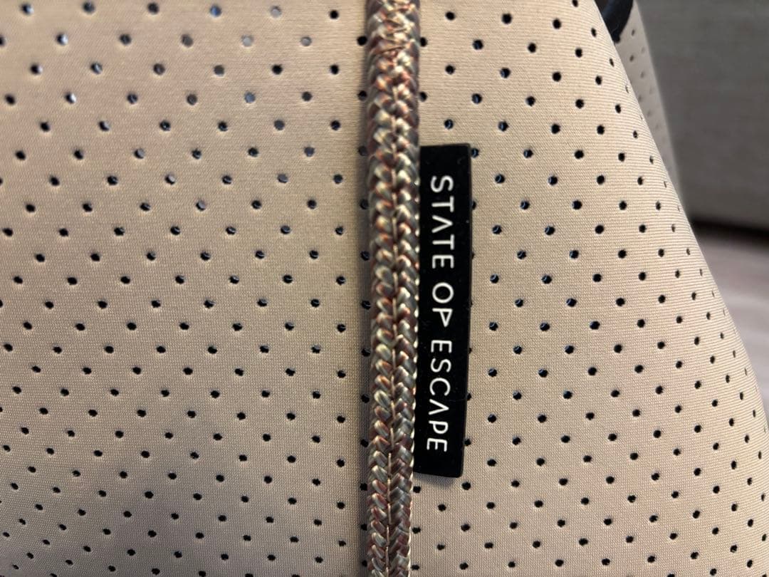 state of escape トート　ベージュ