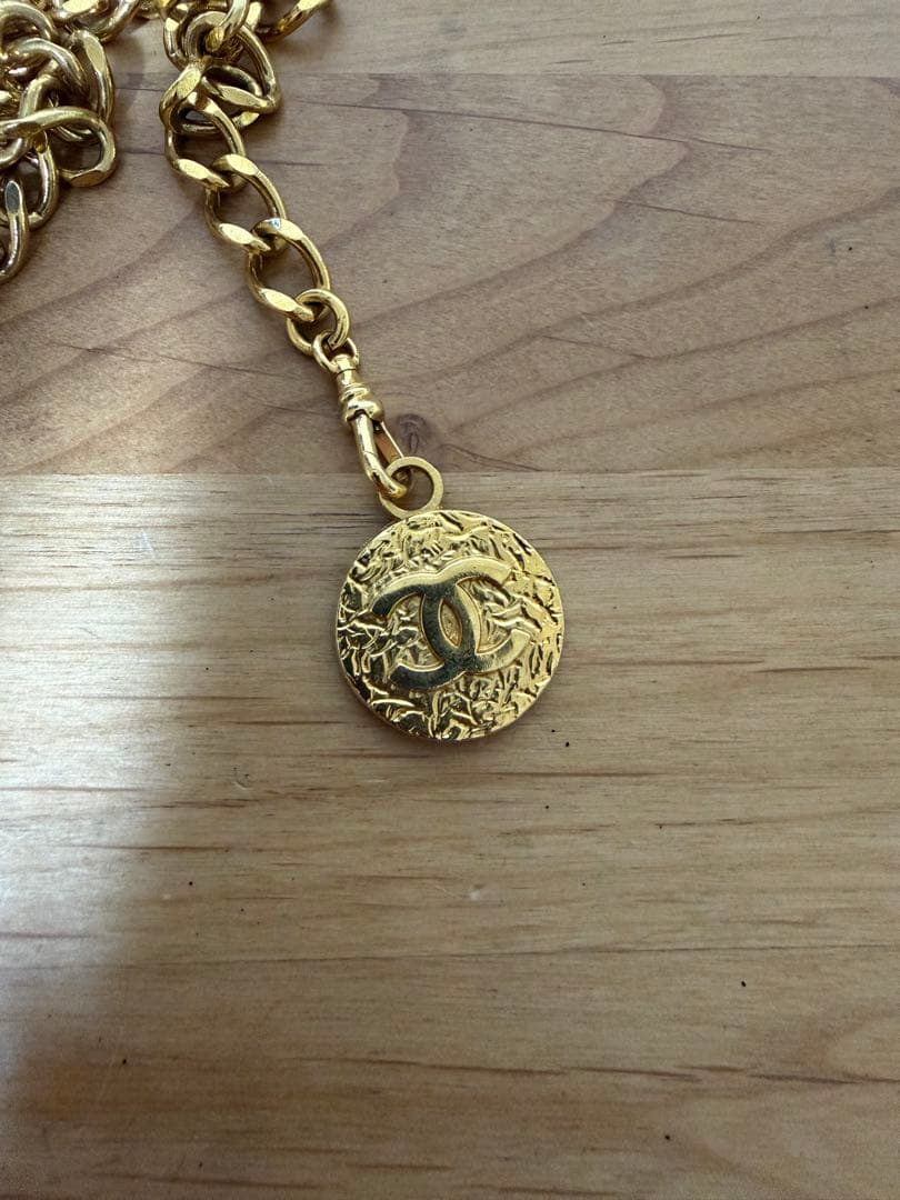 【最終価格】CHANEL ゴールド ベルト　ヴィンテージ