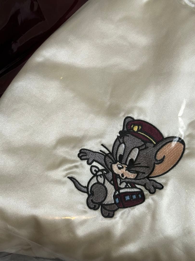 【新品未使用 限定】トムとジェリー×阪急電車 コラボ スカジャン