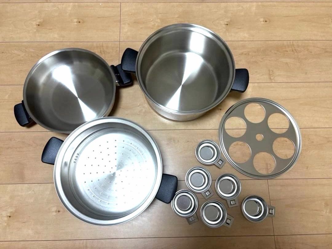 新品 アムウェイ クイーン 6リットル シチューパン セット(内なべなし)