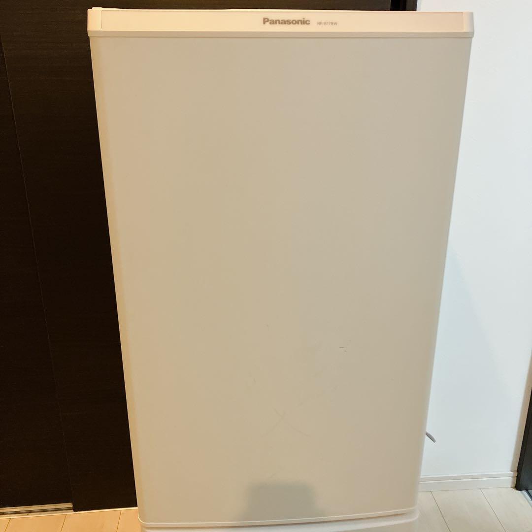 パナソニック 冷蔵庫 NR-B17BW-W 168L マットバニラホワイト