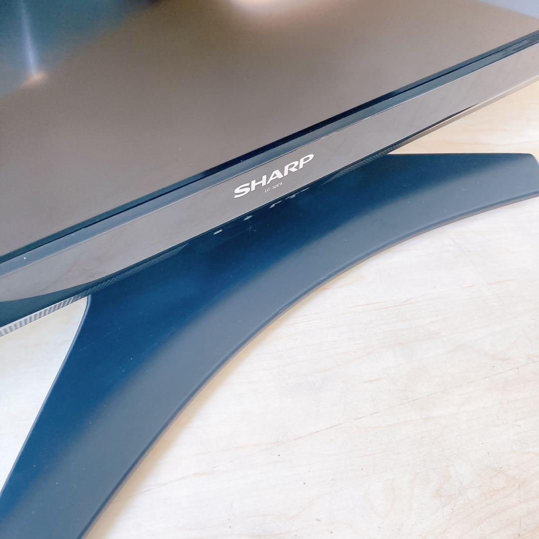 SHARP AQUOS 32型 液晶テレビ LC-32E9 2012年製 BLK