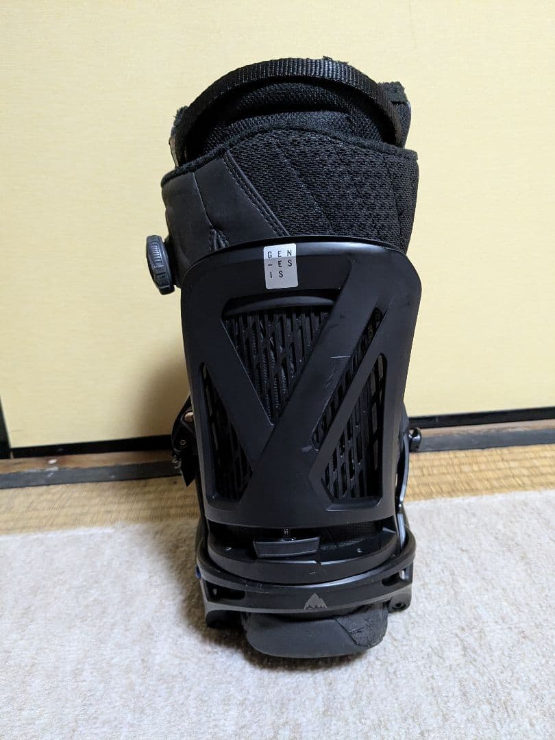 Burton Genesis EST ビンディング Sサイズ ブラック