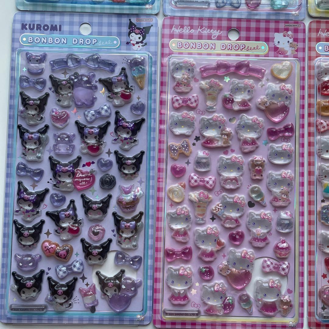 サンリオ　ボンボンドロップシール　第二弾