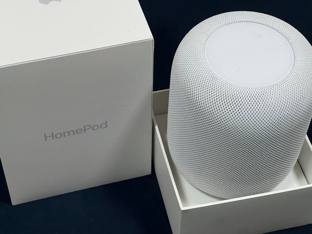 【美品】Pod 第2世代 ホワイト ホームポッド スマートスピーカー