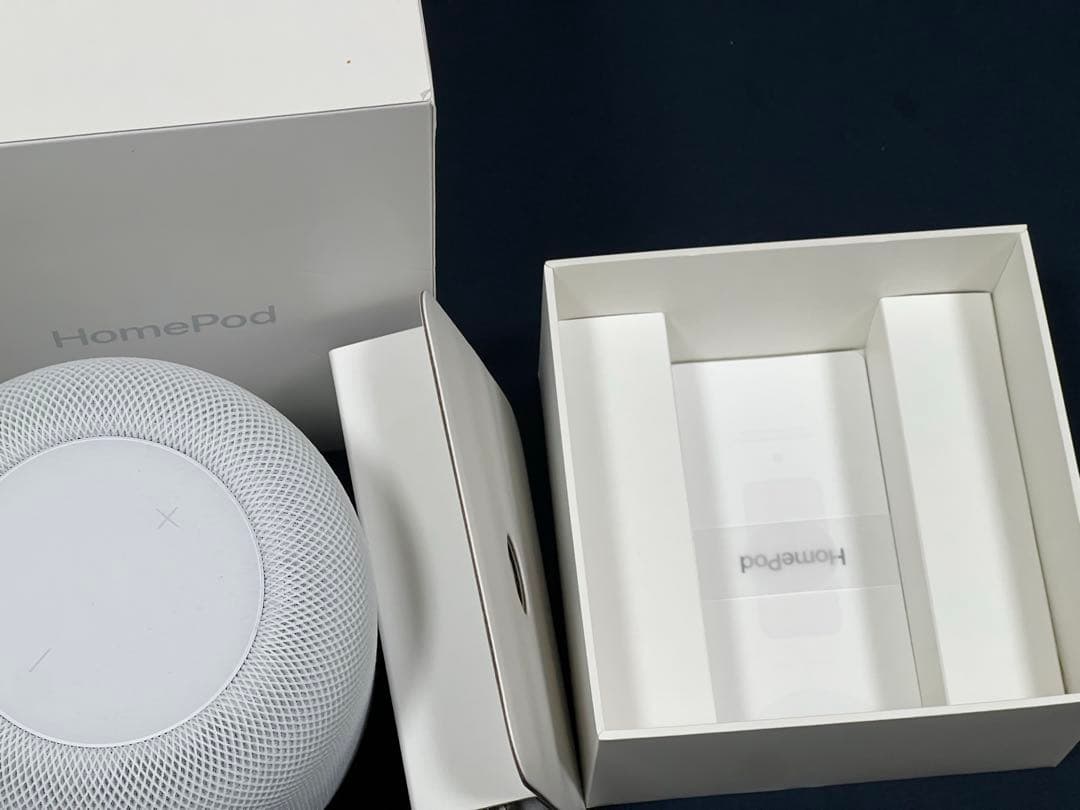 【美品】Pod 第2世代 ホワイト ホームポッド スマートスピーカー