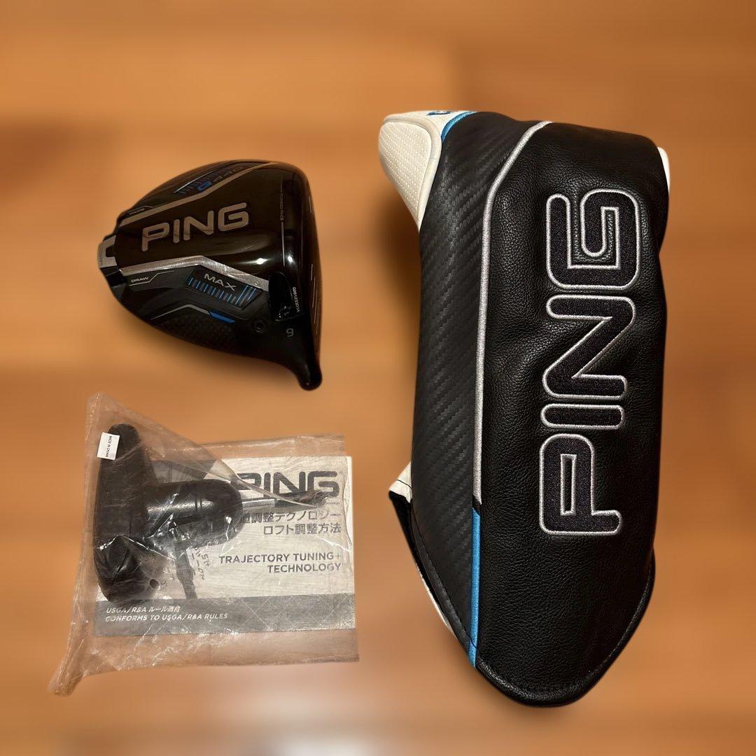 美品 PING G440 MAX 9度 ヘッド 日本正規品 シリアル認証済み