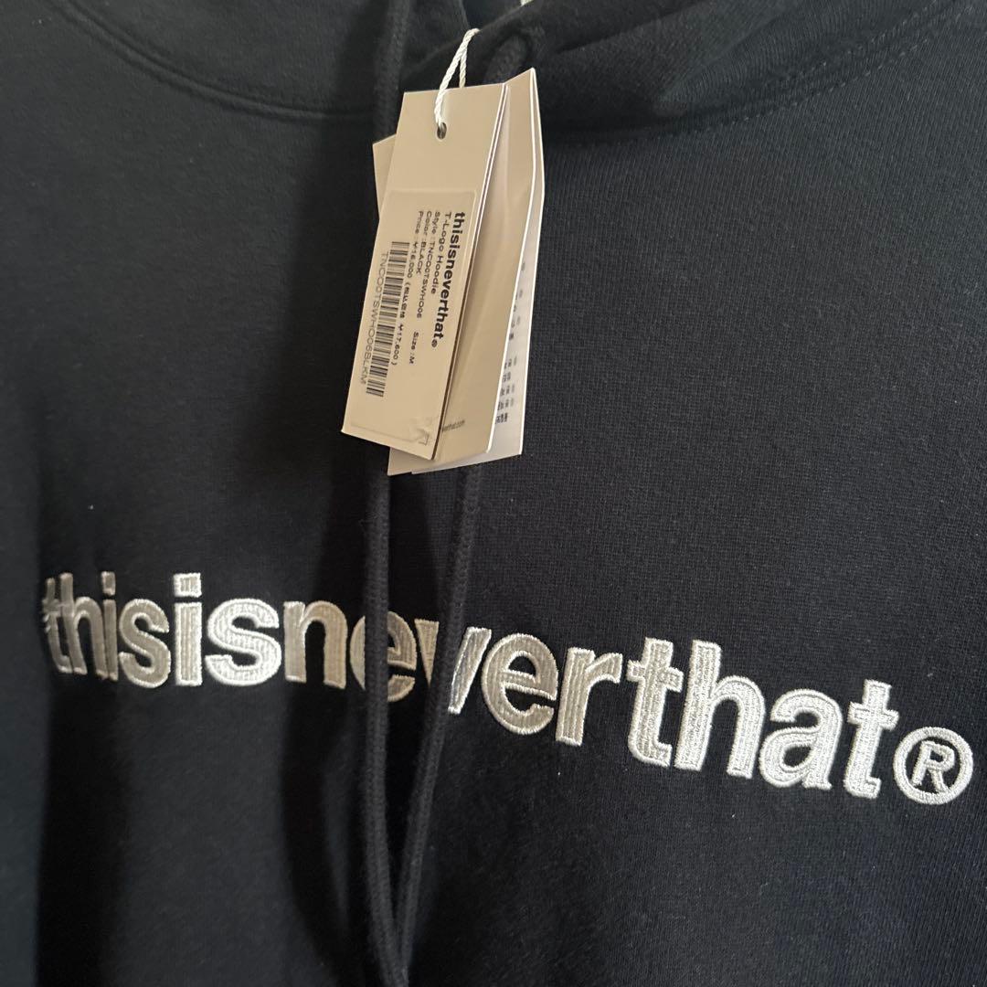 【tai】thisisneverthat ネバザ パーカー ブラック