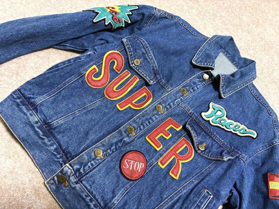 ◆FICCE(フィッチェ) ヨシユキコニシ ケンケンモチーフ デニムブルゾン◆