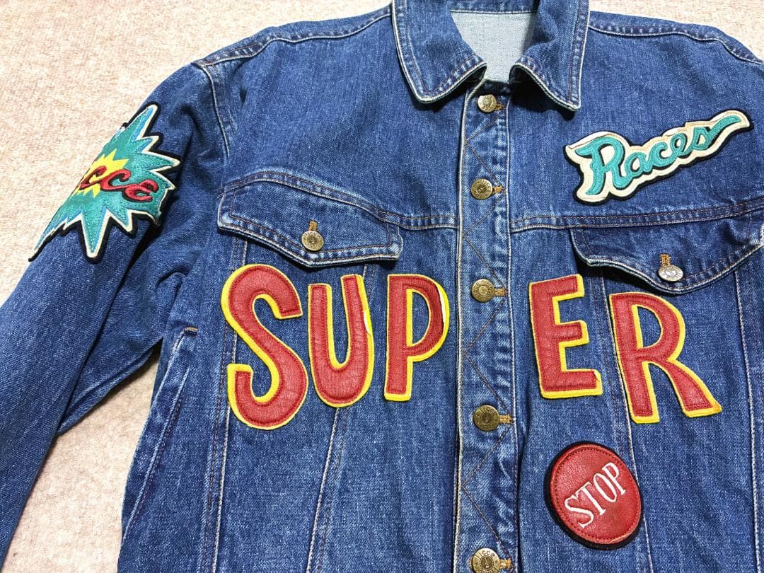 ◆FICCE(フィッチェ) ヨシユキコニシ ケンケンモチーフ デニムブルゾン◆