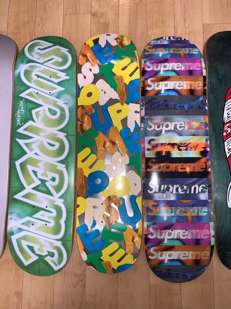 [送料無料]supreme,BAPE,FA スケボーデッキ6 枚セット