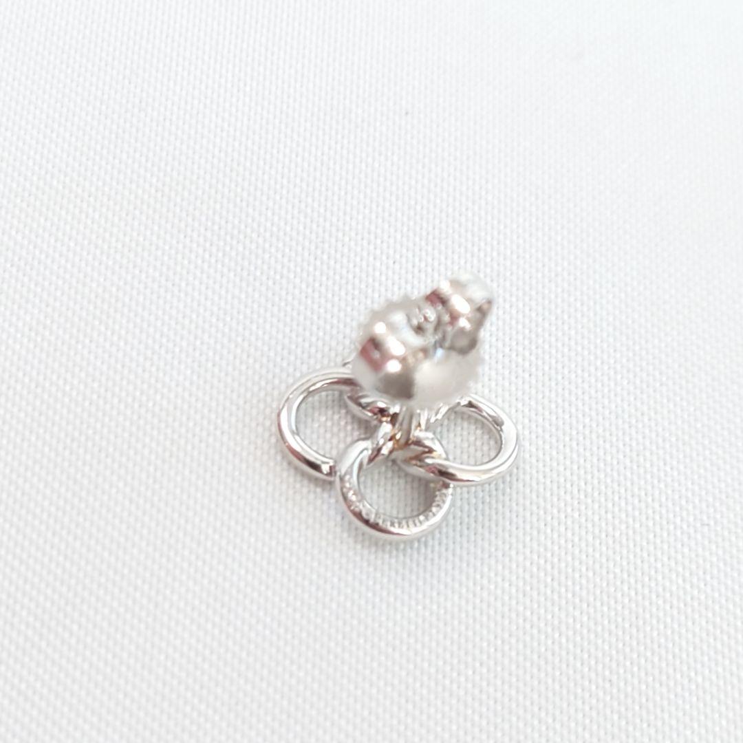 【希少】ティファニー pt950 クアドロフォリオ ピアス 片耳用 5629