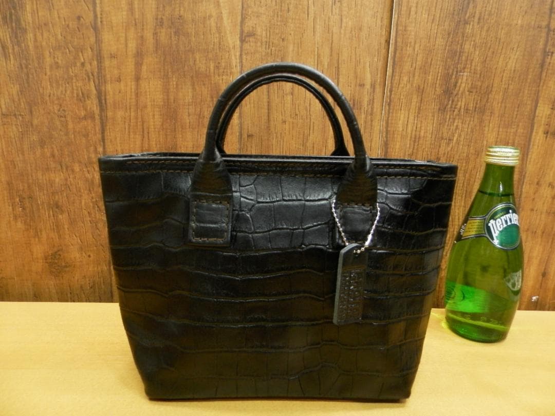 ☆Yさま専用です☆Sサイズ黒クロコ柄レザー　カスタム