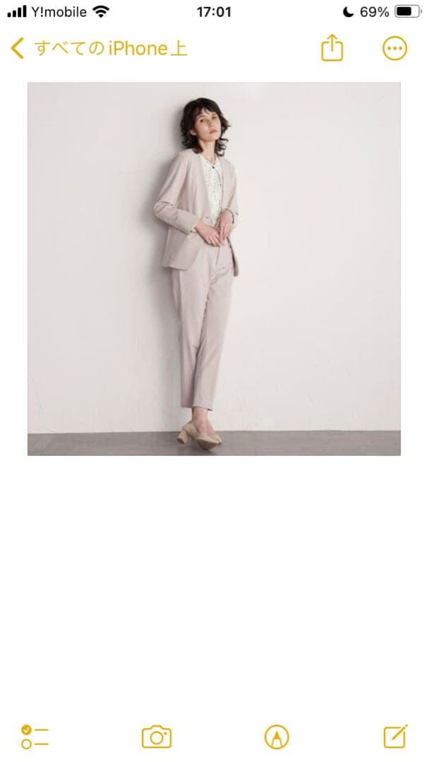 ￼新品la.f...パンツスーツ　11号