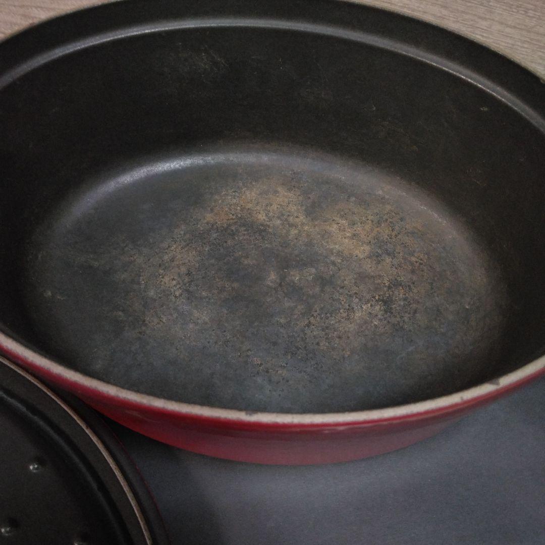 ストウブ Staub 鍋 29cm 楕円