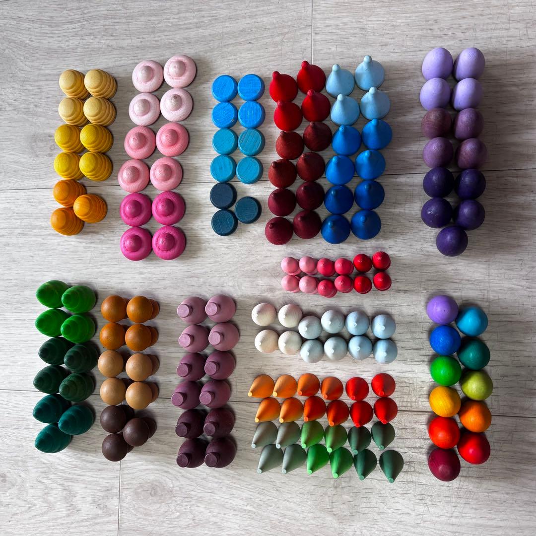 グラパット grapat まとめ売り まんだら 積み木 164個