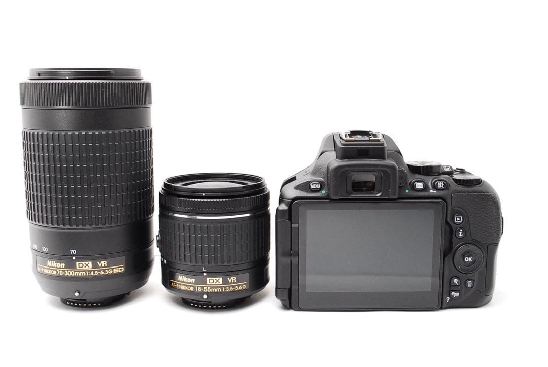 新品級✨️Nikon D5600★ショット数84！ダブルズーム＆WiFi付！