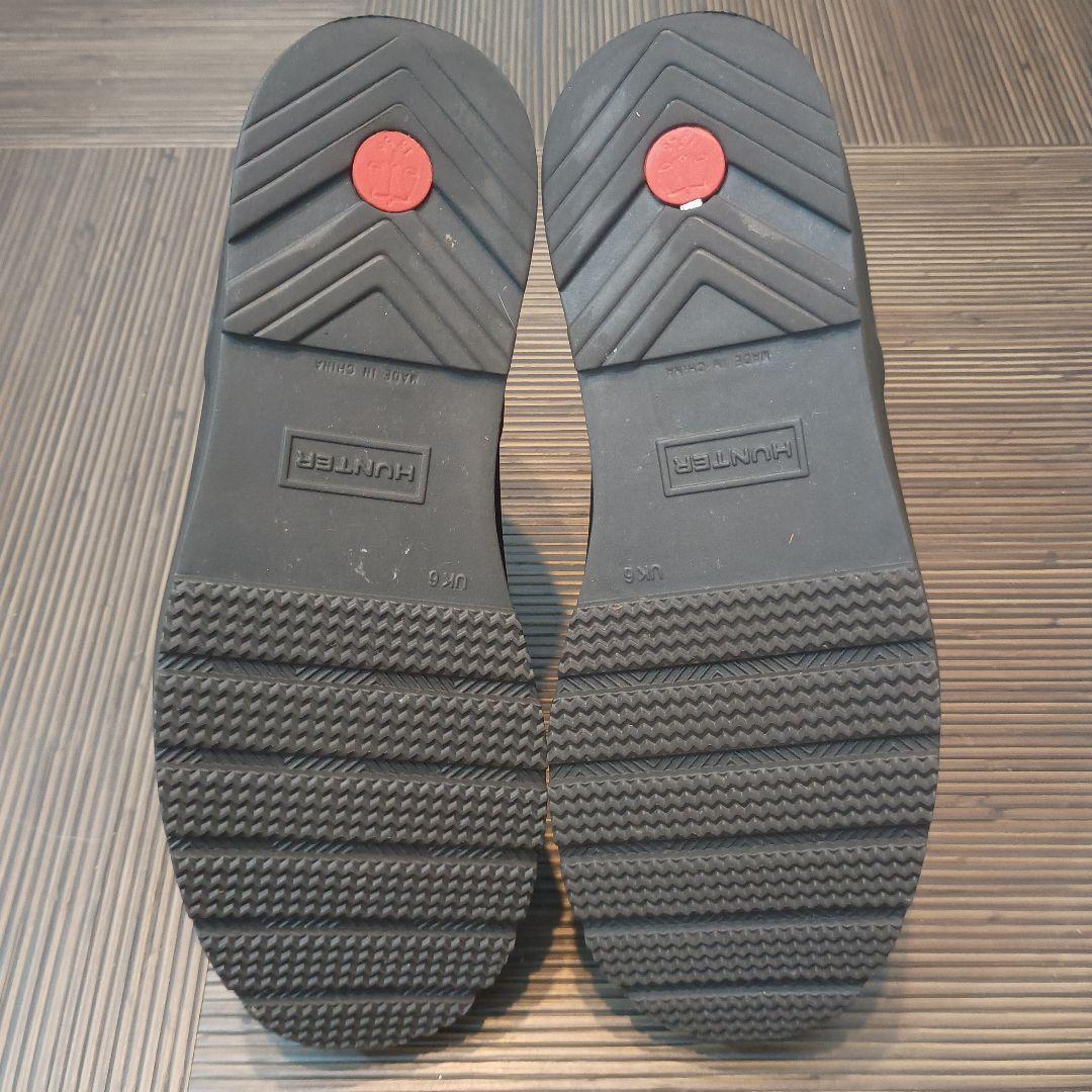 HUNTER ハンター オリジナル プレイ ショート ブーツ 黒 25センチ