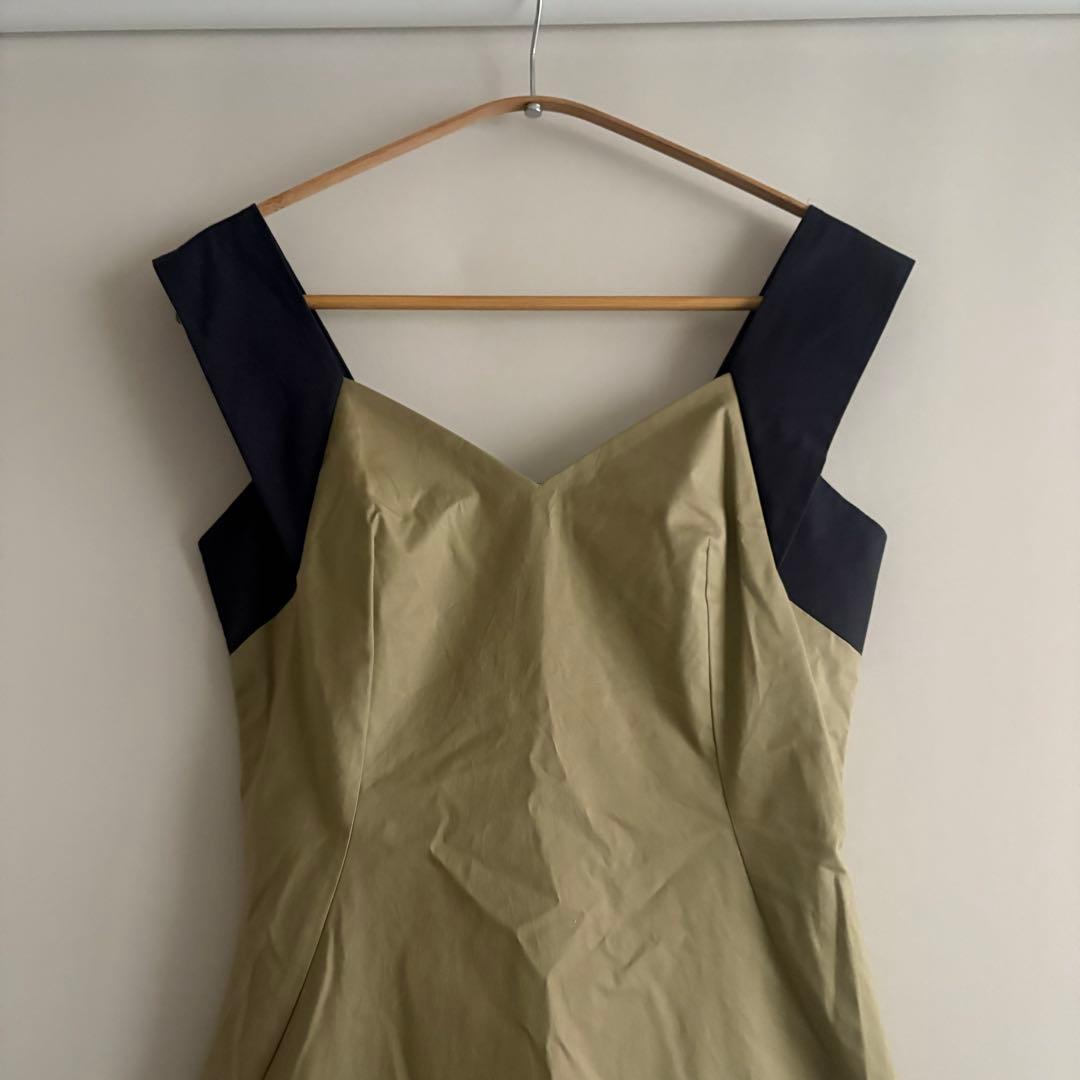 【Vivienne Westwood】bi-colour dress