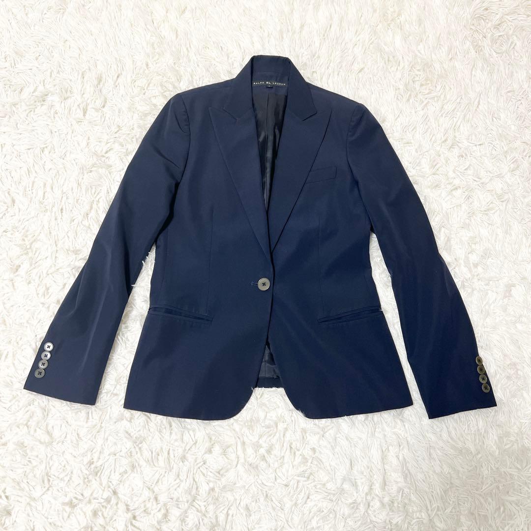 美品✨RALPH LAUREN スーツ セットアップ ネイビー 9号