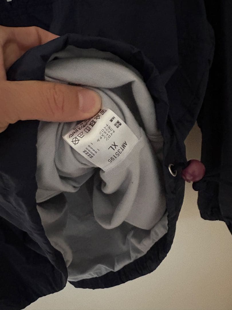 AURALEE オーラリー ニューバランス ナイロンジャケット ネイビー XL