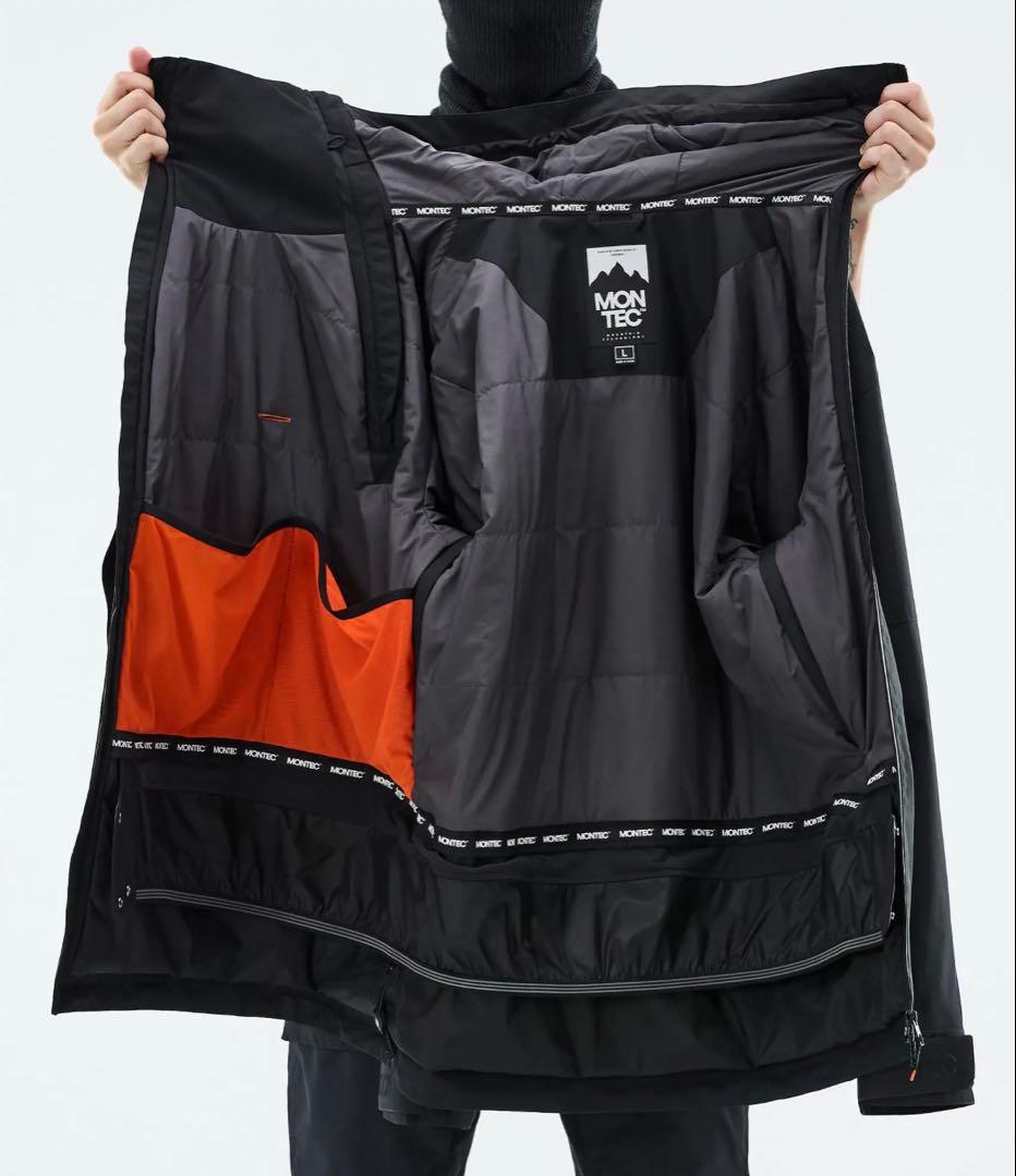 MONTEC Doom スノーボードジャケット ブラック