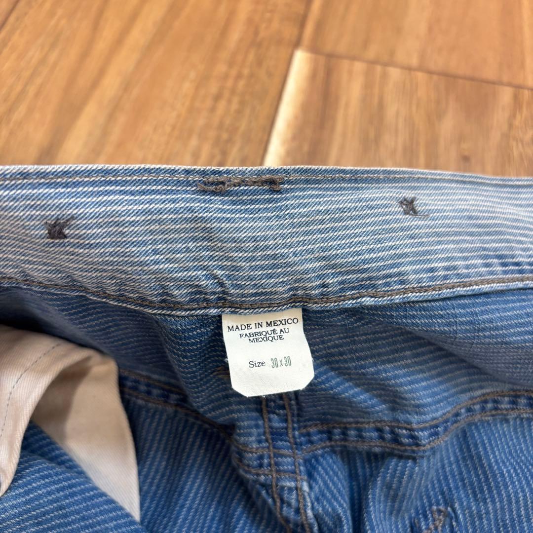 【新品】RRL ダブルアール ヒッコリー ペインターパンツ デニム w30