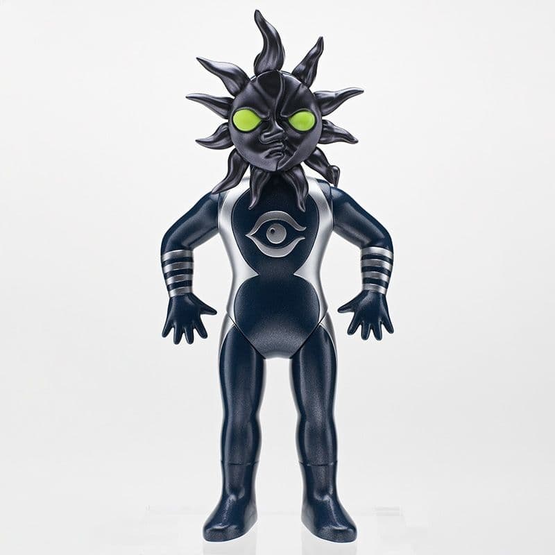 ア*ン様 超復刻版タローマンソフビ人形 (ブラックタローマン)