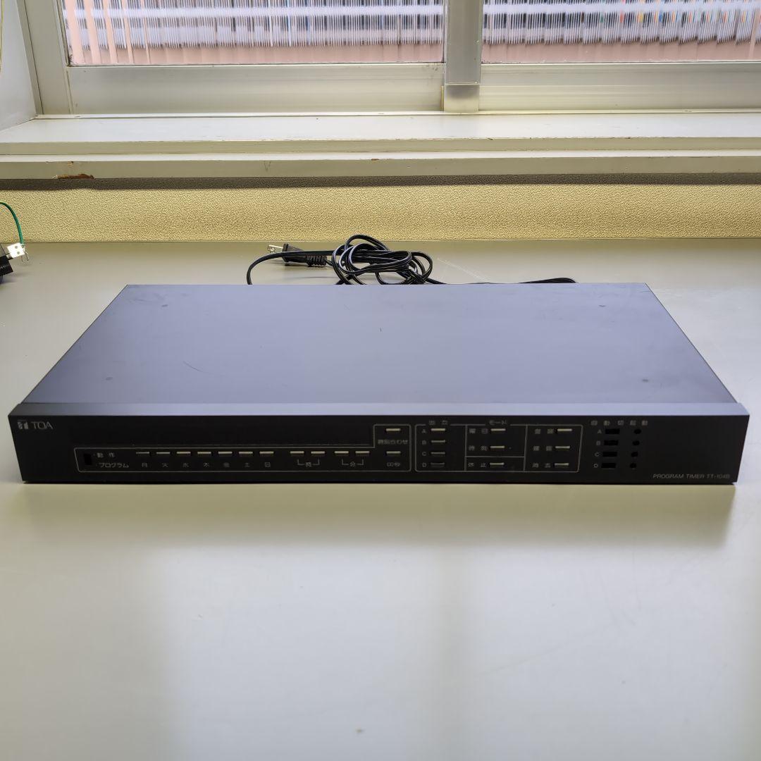 その他 TOA PROGRAM TIMER TT-104B