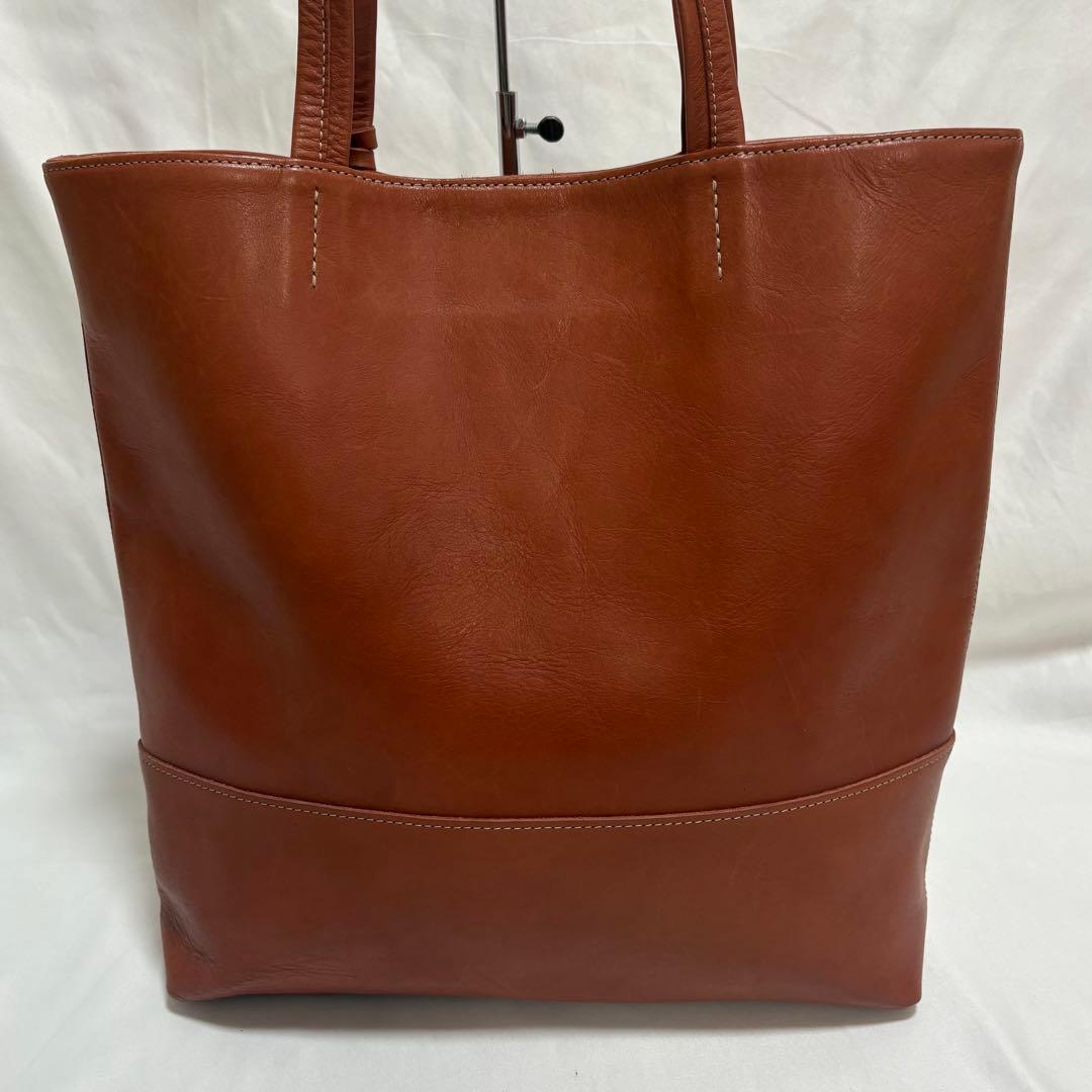 稀少 ソメスサドル オールレザー トートバッグ チャーム A4 ビジネスバック