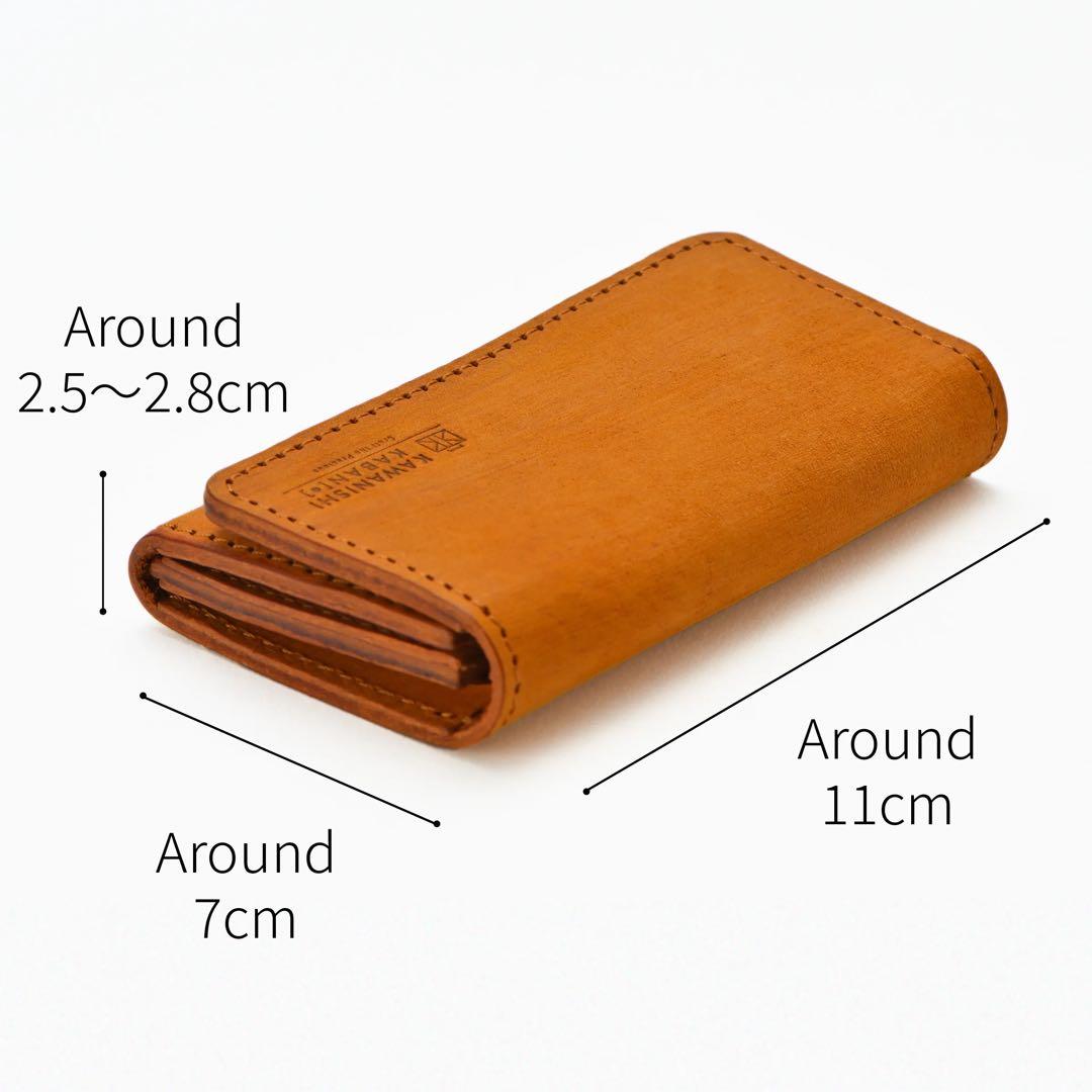 【新品・美品】KAWANISHI KABAN レザーケース・名刺ケース