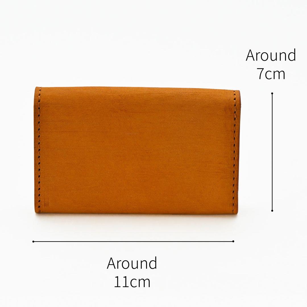 【新品・美品】KAWANISHI KABAN レザーケース・名刺ケース