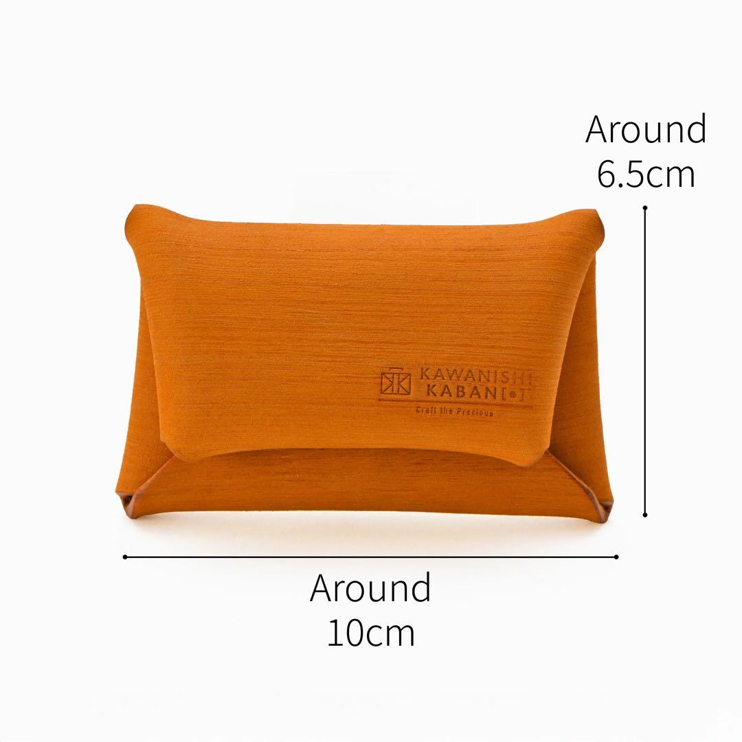 【新品・美品】KAWANISHI KABAN レザーケース・名刺ケース