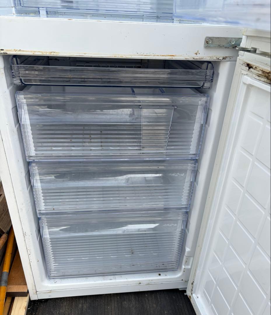 SHARP 冷蔵庫 SJ-PD28E-W 280L 2019年製 引取限定