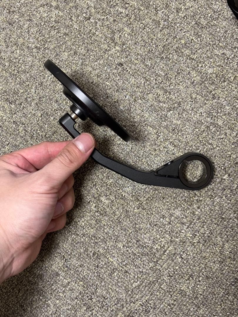 HIGHSIDER バーエンドミラー モンタナ スリム ブラストブラック *2