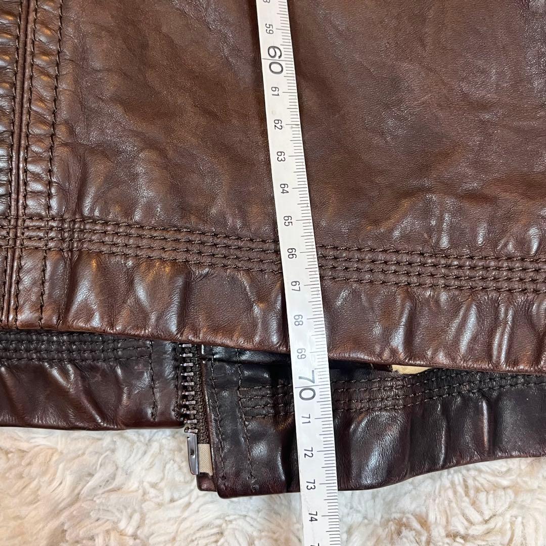 Timberland GOLDRATED TANNERY 牛革 レザージャケット