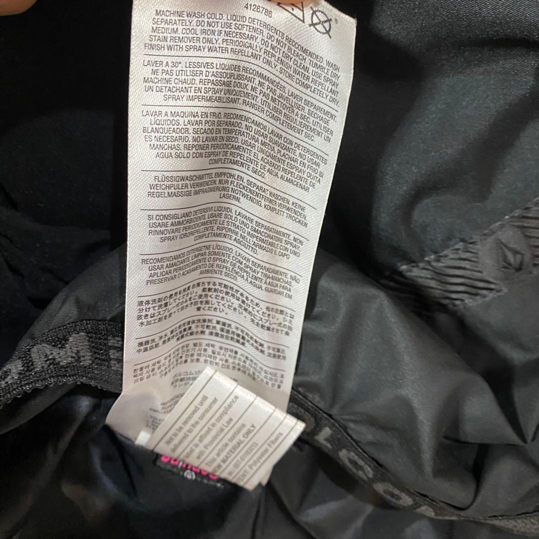 VOLCOM ボルコム　スノーボードウェア　ブラック