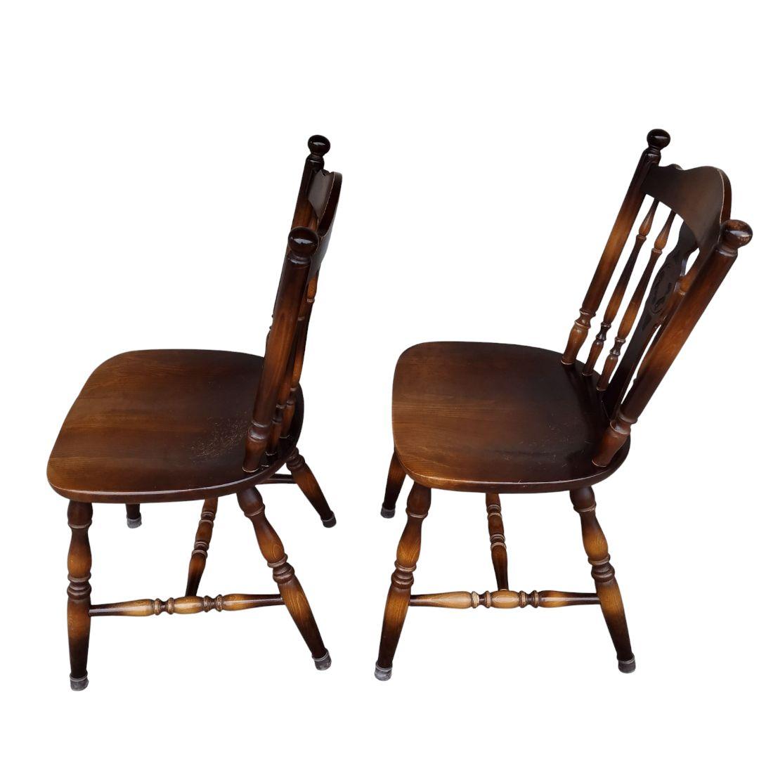 飛騨産業　キツツキ ウィンザーチェア ダイニングチェア ヴィンテージ　2脚セット