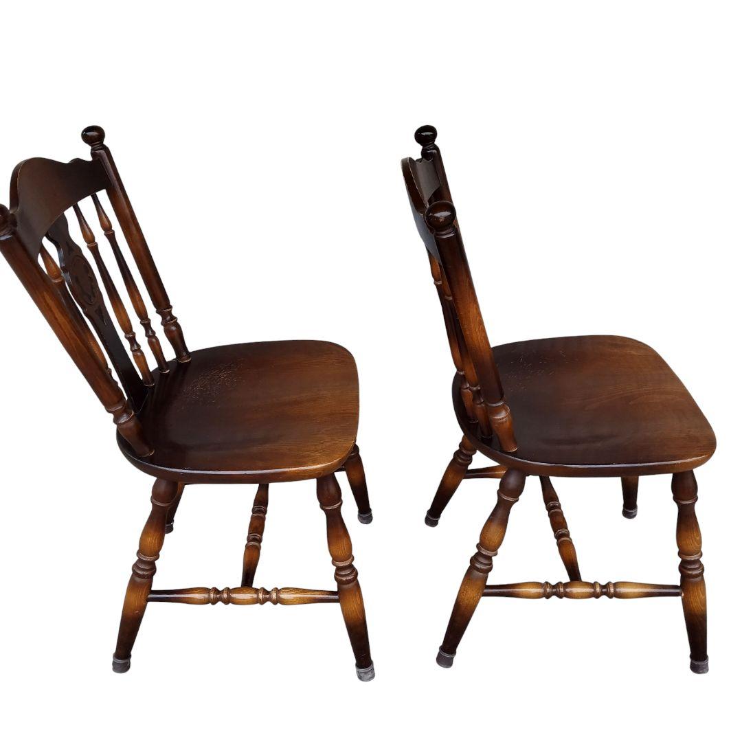 飛騨産業　キツツキ ウィンザーチェア ダイニングチェア ヴィンテージ　2脚セット