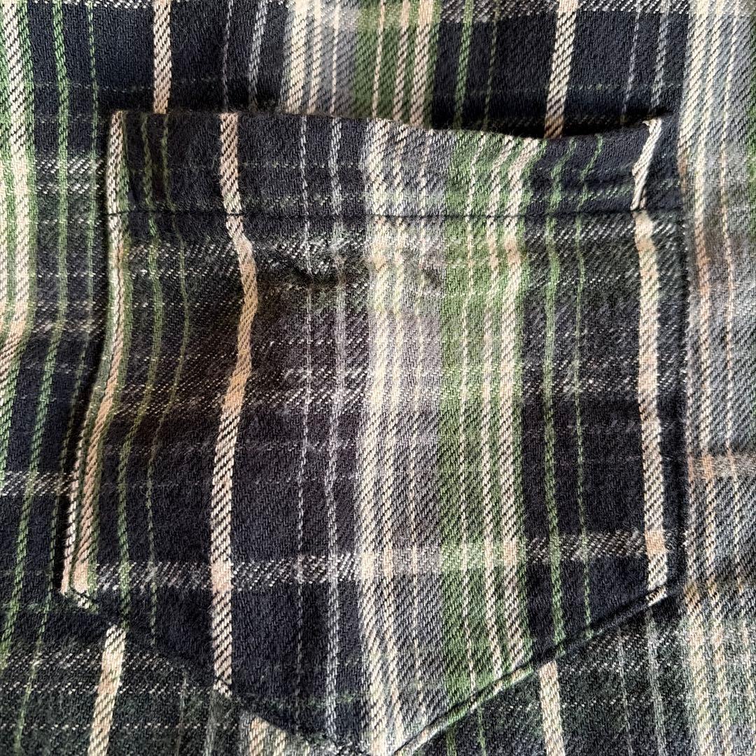 ウエアハウス 30周年 フランネルプルオーバーシャツ サイズ42