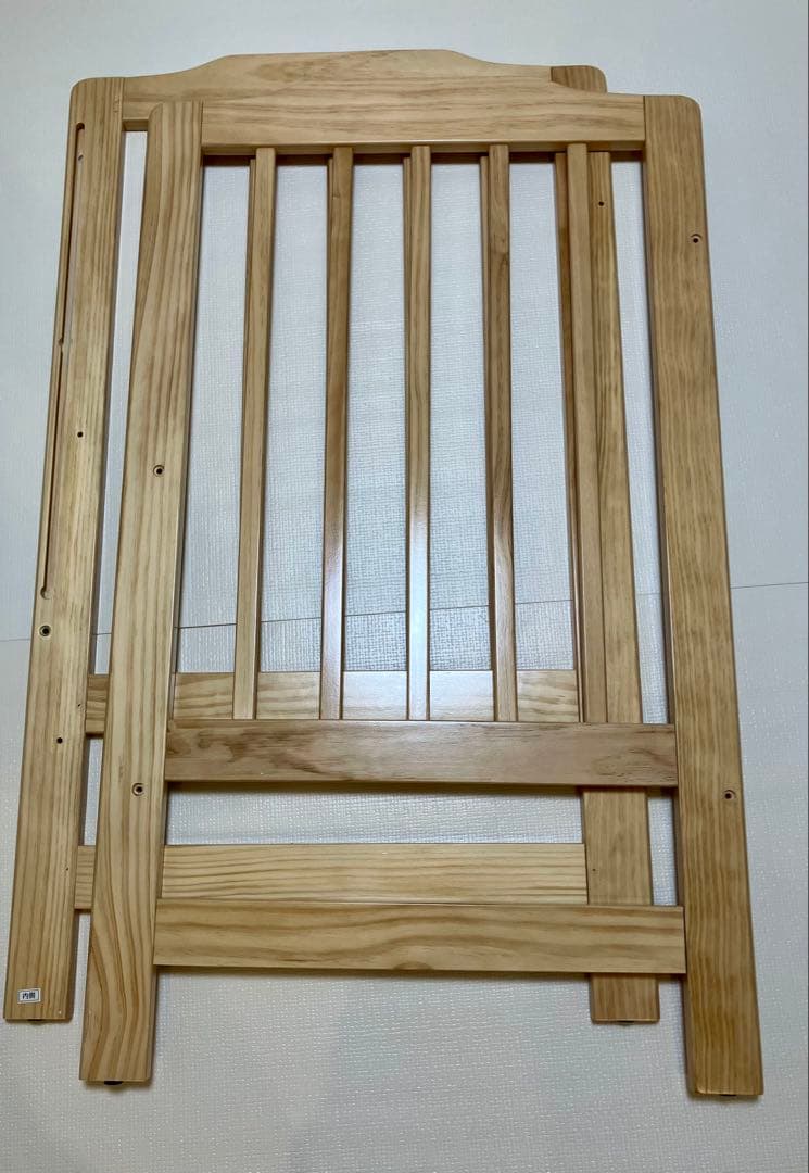 KATOJI ハイシートミニベッド ナチュラル ベビーベッド