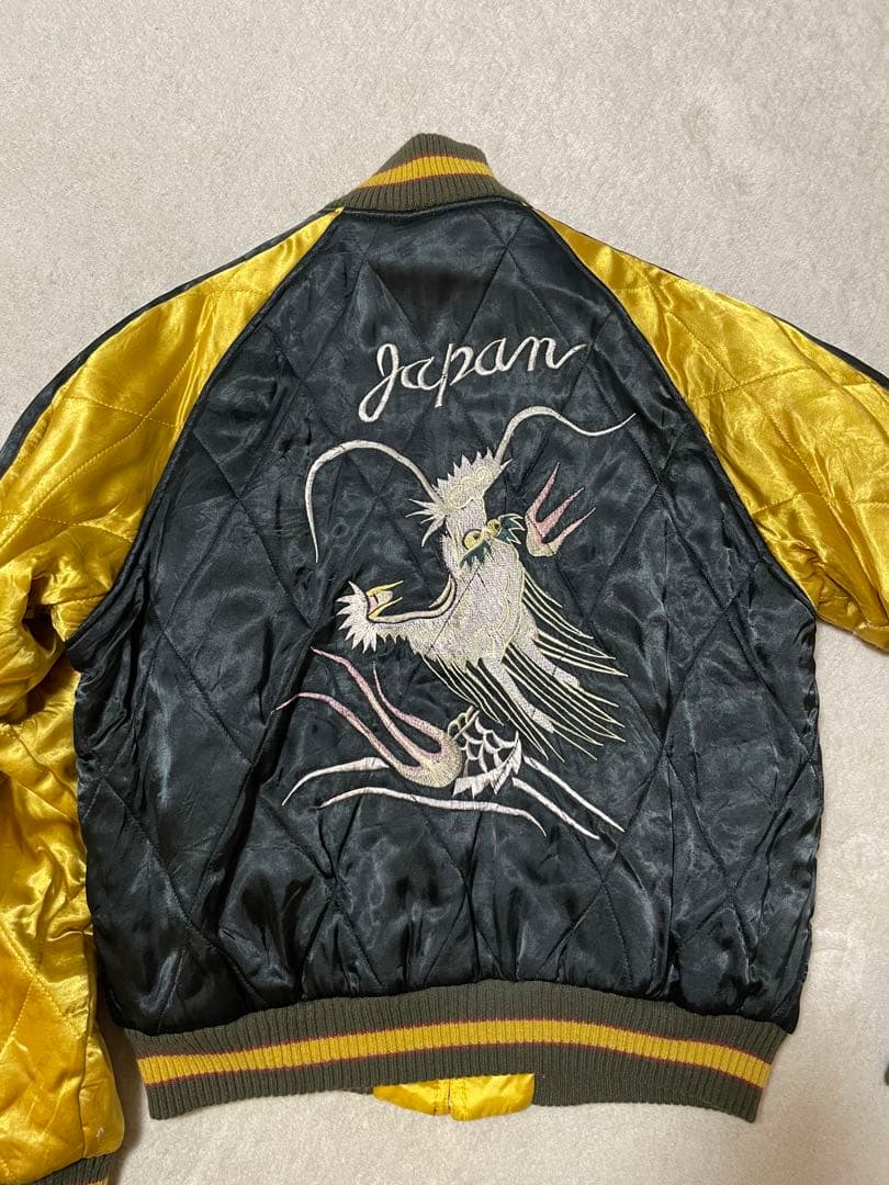 スカジャン VINTAGE SWITCH INDUSTRIES ブラック