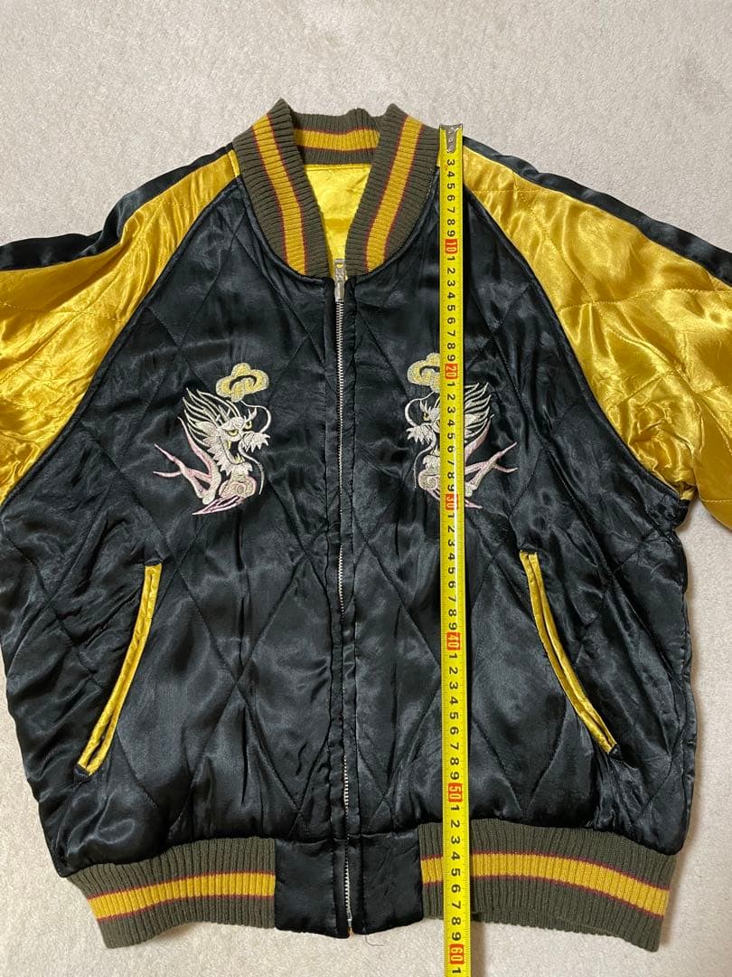 スカジャン VINTAGE SWITCH INDUSTRIES ブラック