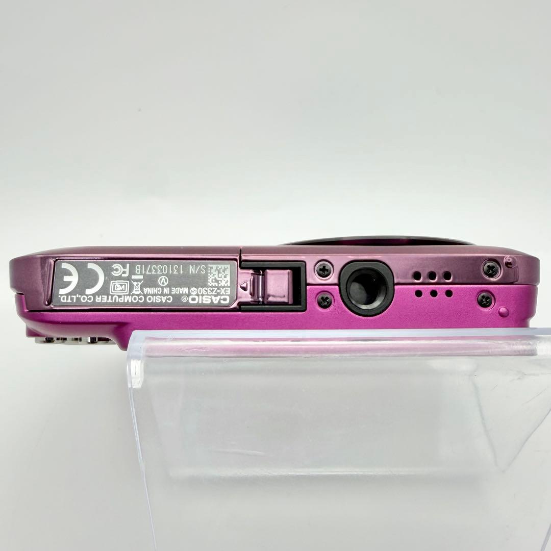 【美品】CASIO EXILM EX-Z330 パープル 付属品多数 11-34