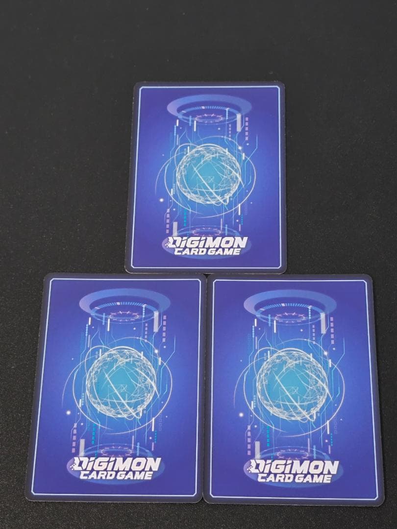 ヴォルテクスドラモン EX11-074 パラレル 3枚セット デジカ