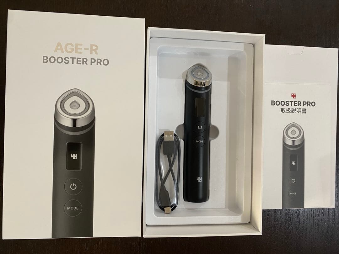 美品♡AGE-R BOOSTER PRO♡美顔器♡メディキューブ♡韓国
