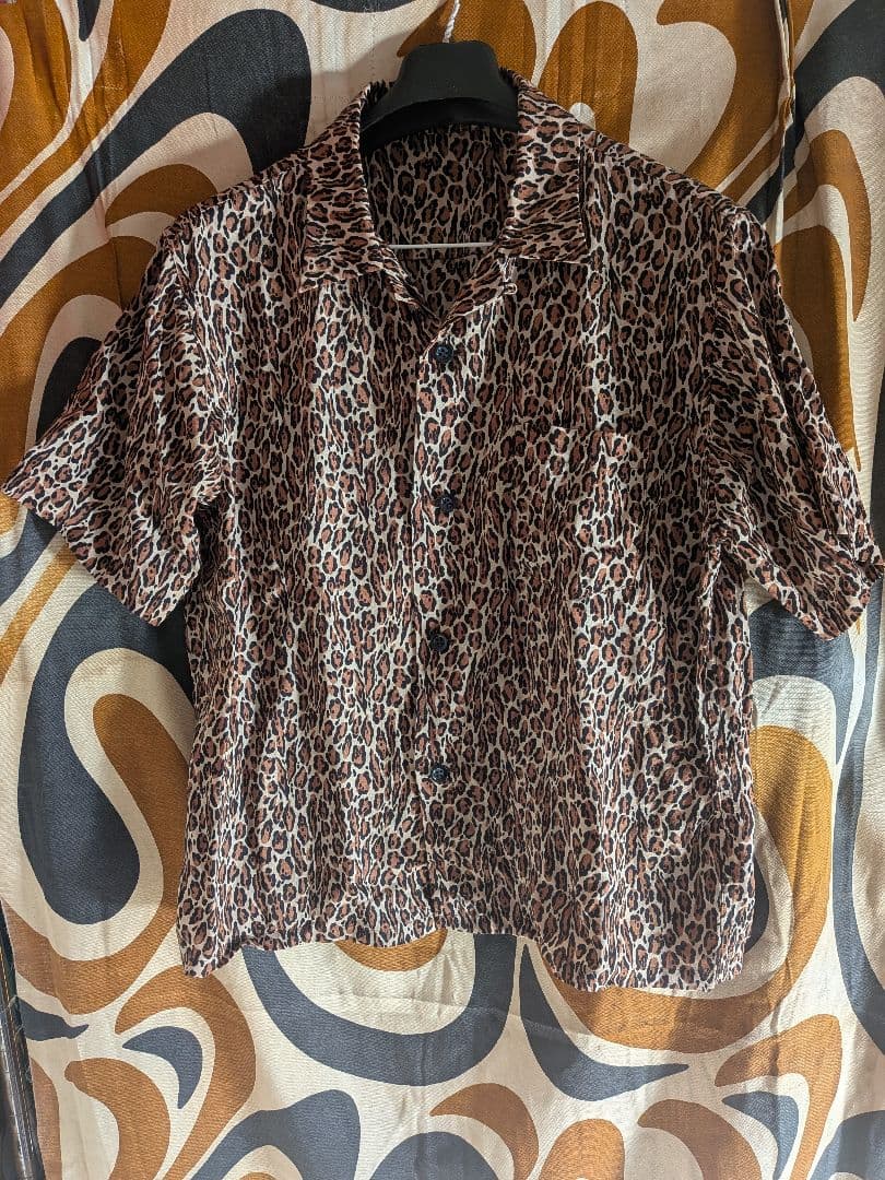 50s レオパードシャツ　ロカビリー デルマー　コディアック