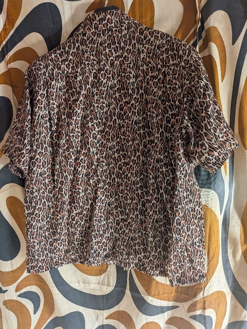 50s レオパードシャツ　ロカビリー デルマー　コディアック