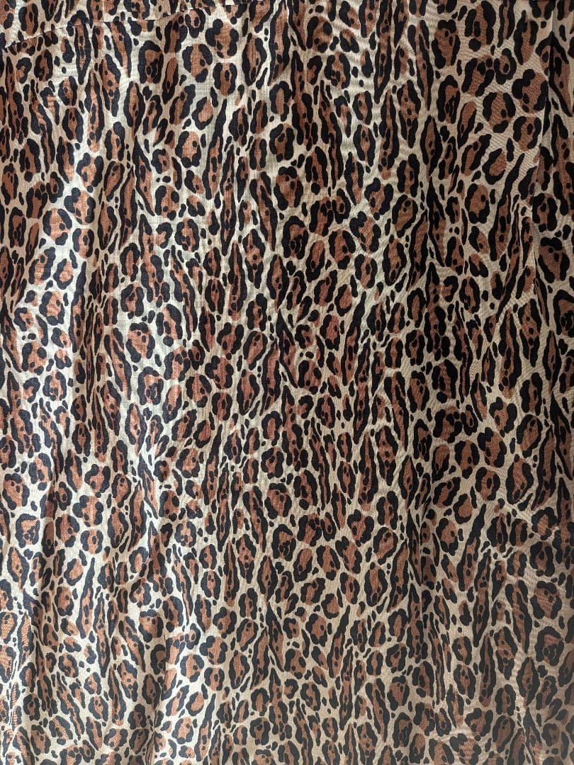 50s レオパードシャツ　ロカビリー デルマー　コディアック