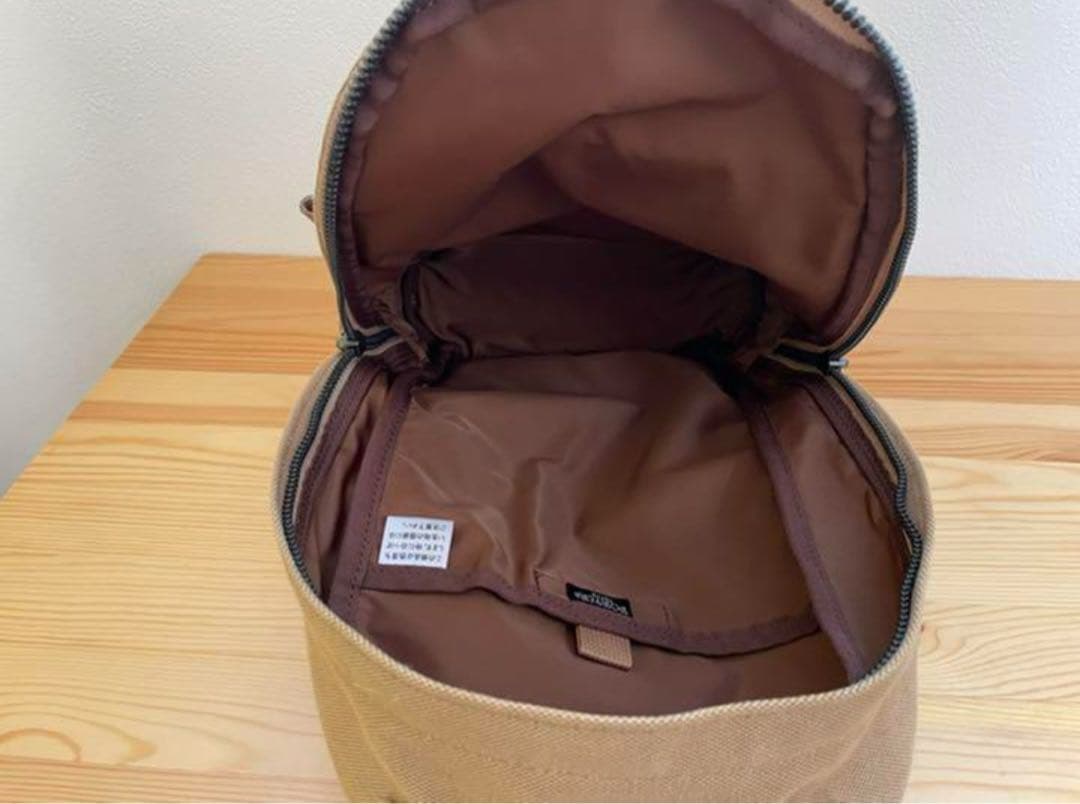 桃*郎様 PORTER ボディバッグ　帆布　ベージュ